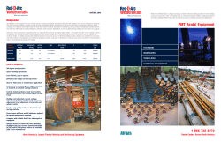 Positioning Equipment Selection - Red-D-Arc