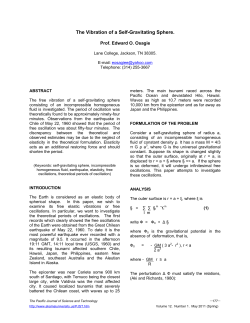 The Vibration of a Self