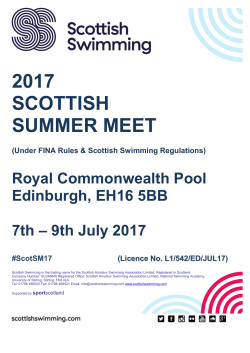 2017 Scottish Summer Meet