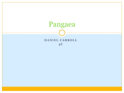 Pangea Daniel Carroll