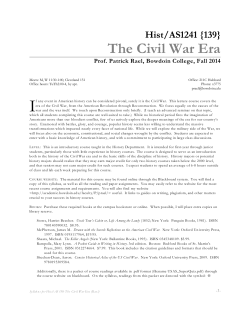 The Civil War Era