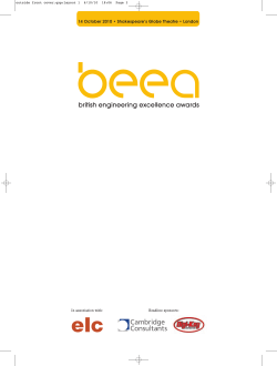 14 October 2010 &bull; Shakespeare`s Globe Theatre &bull; London