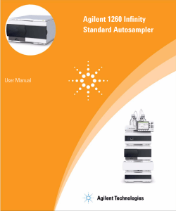 Agilent 1260 Infinity Standard Autosampler
