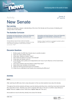 New Senate