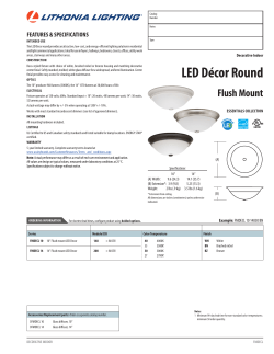 LED D&eacute;cor Round