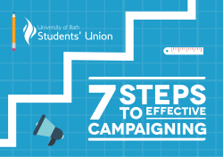 "7 steps to effective campaigning". - University of Bath Students` Union