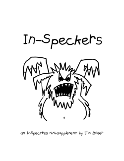 In-Speckers - Memento Mori Theatricks