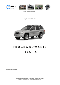 programowanie pilota