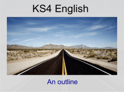 KS4 English explained