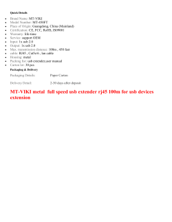 MT-VIKI metal full speed usb extender rj45 100m for