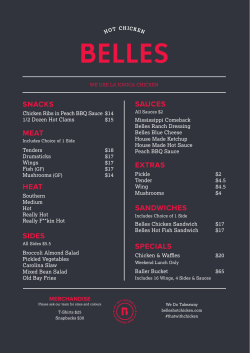SNACKS MEAT HEAT SIDES SAUCES EXTRAS SANDWICHES