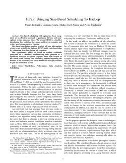 HFSP: Bringing Size-Based Scheduling To Hadoop