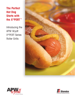 The Perfect Hot Dog Starts with the X*PERT&trade;