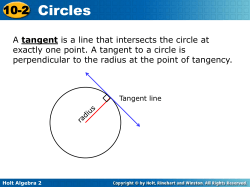 10-2 Circles