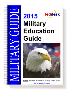 2015 Military Education Guide