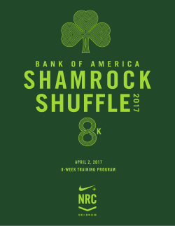 Shamrock Shuffle 2017 Training Plan_v3.indd