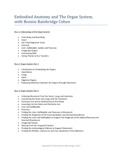 Embodied Anatomy and The Organ System, with Bonnie Bainbridge