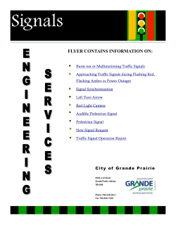 Signals - City of Grande Prairie