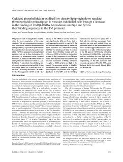 Oxidized phospholipids in oxidized low