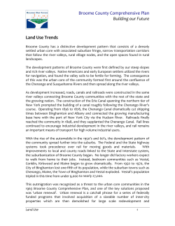 Land Use - Broome County