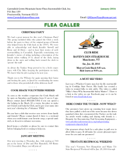 flea caller - Cavendish Snow Fleas