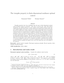 The turnpike property in finite-dimensional nonlinear optimal control
