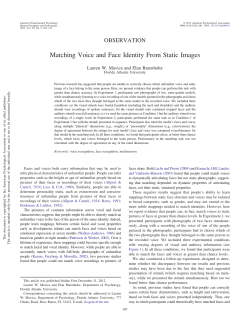 Matching Voice and Face Identity From Static Images
