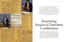 The eight thousand words of America`s written constitution