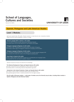 SPLAS Module Information Leaflet