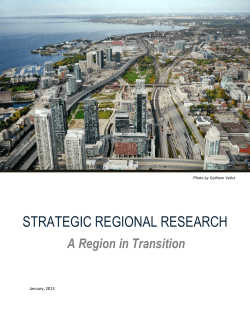 A Region in Transition