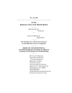 brief - Constitutional Accountability Center