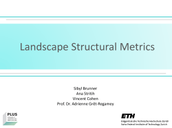 Landscape Structural Metrics