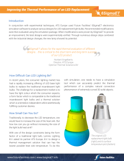 Improving the Thermal Performance of an LED Replacement
