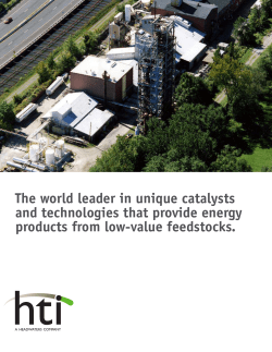 The world leader in unique catalysts and technologies