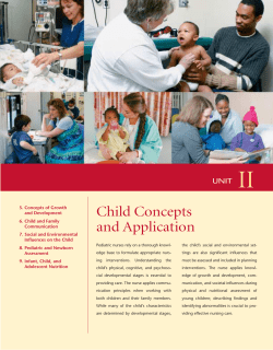Chapter 5 - Concepts of Growth and Development