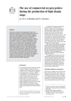 The use of commercial oxygen probes during the