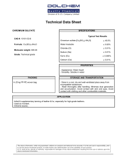 Technical Data Sheet