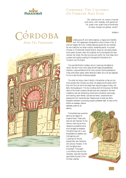 C&oacute;rdoba and its Parador [brochure]