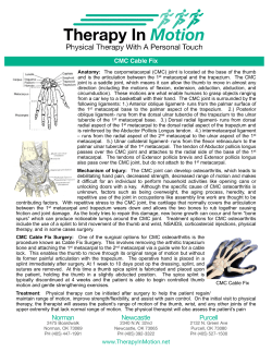 CMC Cable Fix - Therapy In Motion