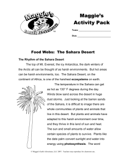 Intermediate - Maggie`s Earth Adventures