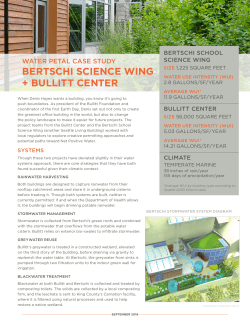 Bullitt Center+ Bertschi School Science Wing