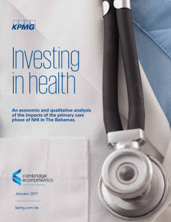 Impact Assessment of Phase 1 NHI in The Bahamas