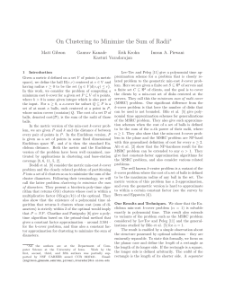 On Clustering to Minimize the Sum of Radii