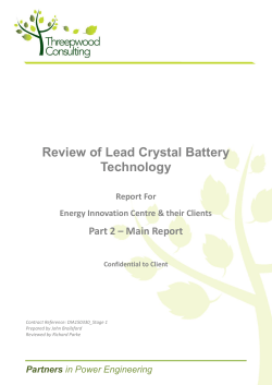 Review of Lead Crystal Technology