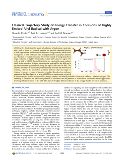 Classical Trajectory Study of Energy Transfer in Collisions of Highly