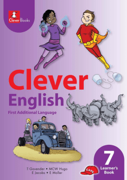 Clever English First Additional Language Grade 7 Learner`s Book