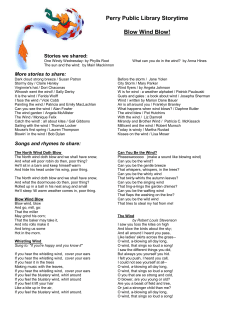 Blow Wind Blow - Perry Public Library