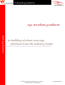 LGC WIreless products