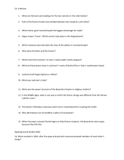 Ch. 6 Review 1. What are the best sub-headings for