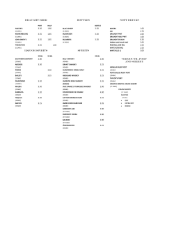 PINT HALF BOTTLE FOSTER`S BLACK SHEEP MIXERS J20